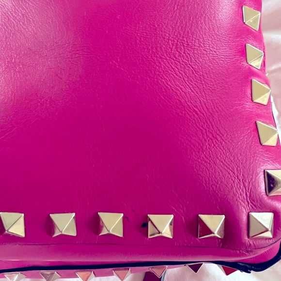 Valentino Mini Rockstud Pink Backpack - Picture 8 of 11